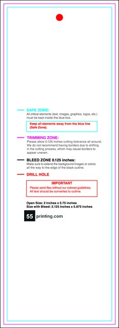 Hangtags 2inx5.75in C Back guideline preview