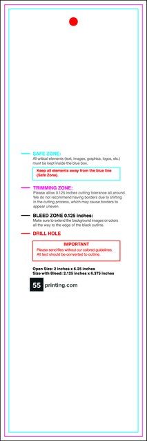 Hangtags 2inx6.25in C Back guideline preview