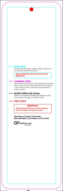 Hangtags 2inx6.25in C Round guideline preview