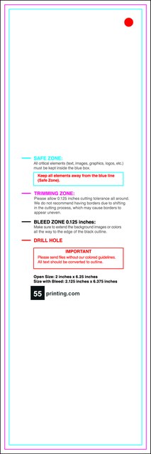 Hangtags 2inx6.25in R Front guideline preview
