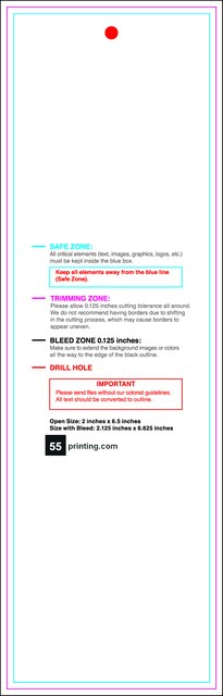 Hangtags 2inx6.5in C Back guideline preview