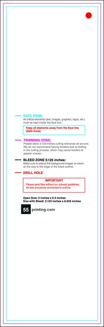 Hangtags 2inx6.5in L Back guideline preview