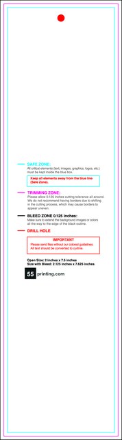 Hangtags 2inx7.5in C Front guideline preview
