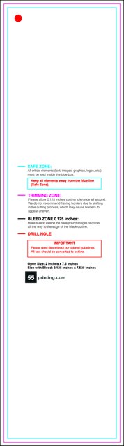 Hangtags 2inx7.5in L Front guideline preview