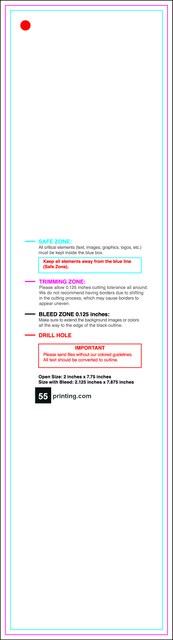 Hangtags 2inx7.75in R Back guideline preview