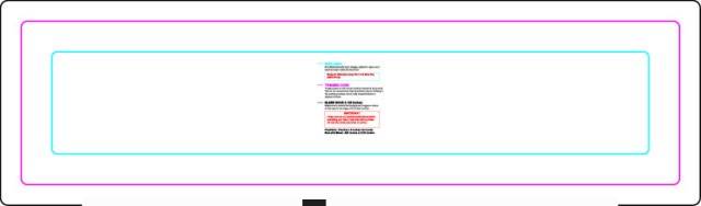 Rolllabel .5inx2in Rectangle H guideline preview