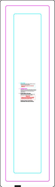 Rolllabel .5inx2in Rectangle V guideline preview