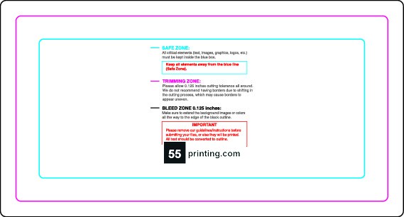 Rolllabel .75inx1.5in Rectangle H Front guideline preview
