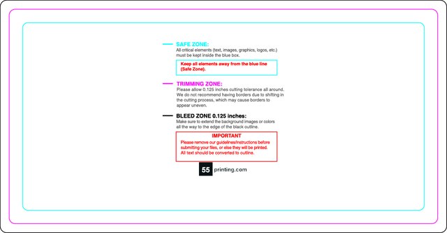 Rolllabel 1.5inx3in Rectangle H Front guideline preview
