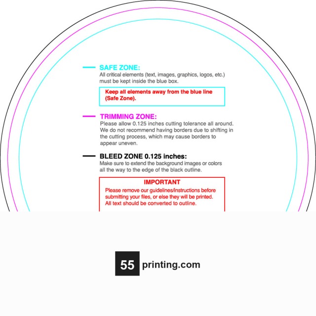 Rolllabel 2.5in Circle guideline preview