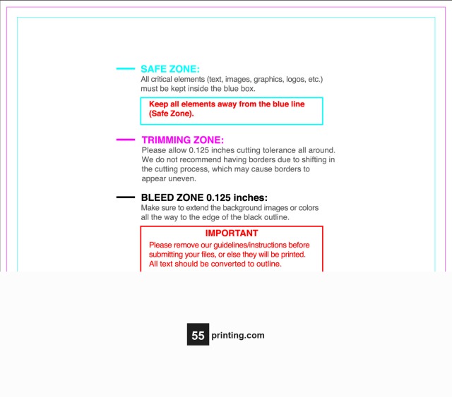 Rolllabel 3.5inx4in Rectangle H guideline preview