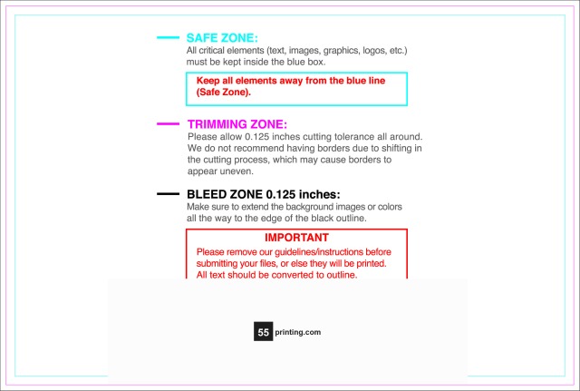Rolllabel 4inx6in Rectangle H guideline preview