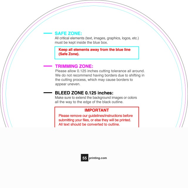 Rolllabel 5in Circle guideline preview