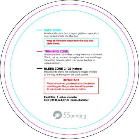 Rolllabel 2in Circle guideline preview