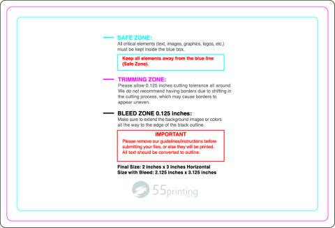 Rolllabel 2inx3in Rectangle H guideline preview