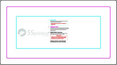 Rolllabel 5inx1in Rectangle H guideline preview