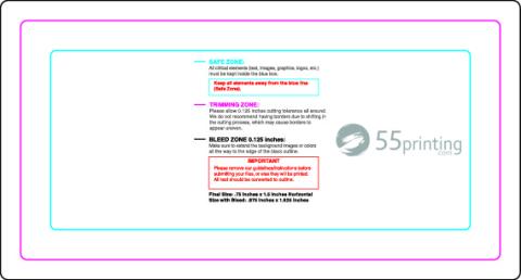 Rolllabel 75inx1 5in Rectangle H guideline preview