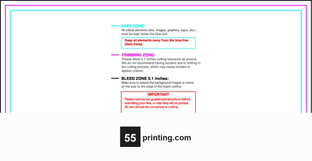 Sticker 1.5inx3in H guideline preview