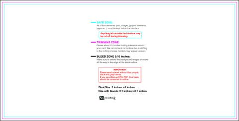 Sticker 3inx6in H guideline preview