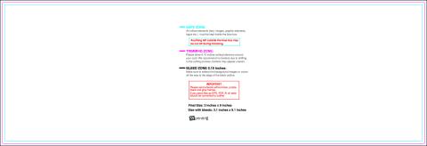 Sticker 3inx9in H guideline preview