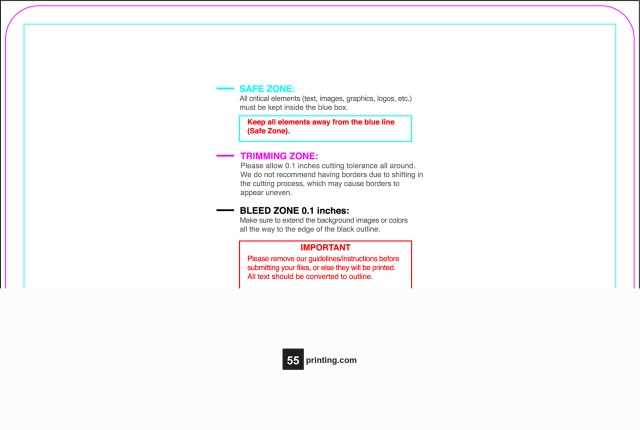 Sticker 4inx6in H Round guideline preview
