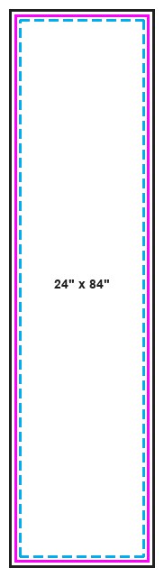 Teardrop Flag 7ft guideline template JPG