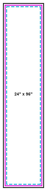 Teardrop Flag 8ft guideline template JPG
