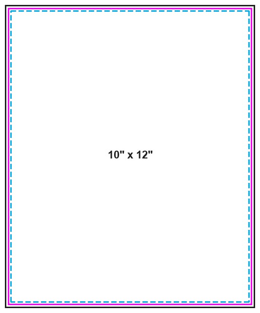 Tshirt 10inx12in guideline preview