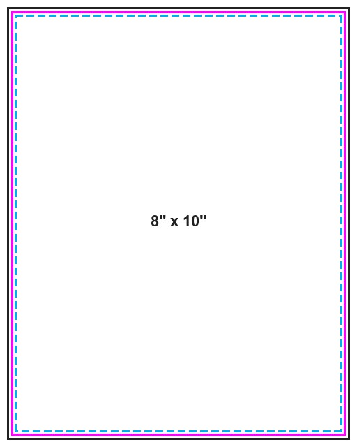 Tshirt 8inx10in guideline preview