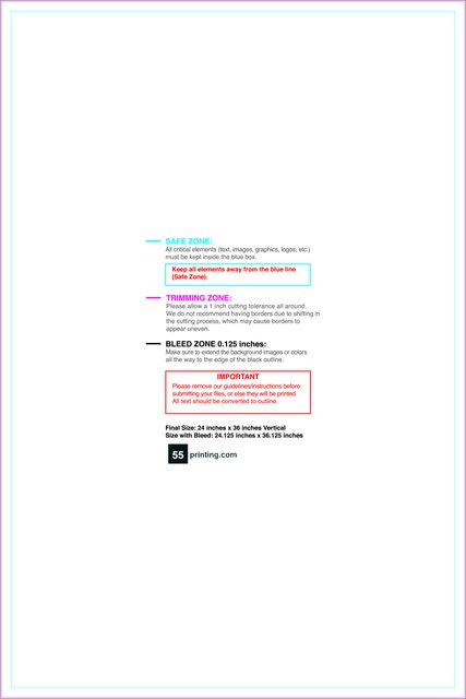 Banner 2ftx3ft V Front guideline preview