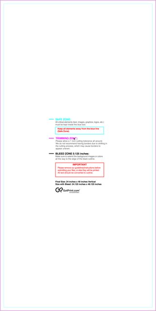 Banner 2ftx4ft V Front guideline preview