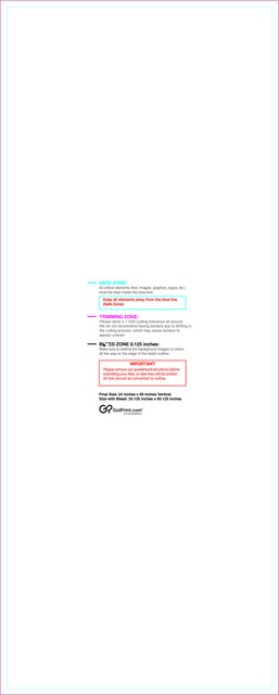 Banner 2ftx5ft V Front guideline preview