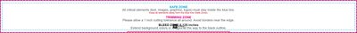 55printing Vinylbanner 1ftx18ft H Download Template Guideline - Vinyl Banners