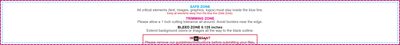 55printing Vinylbanner 2ftx18ft H Download Template Guideline - Vinyl Banners