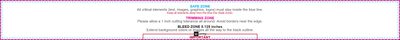 55printing Vinylbanner 2ftx20ft H Download Template Guideline - Vinyl Banners