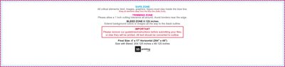 55printing Vinylbanner 4ftx17ft H Download Template Guideline - Vinyl Banners