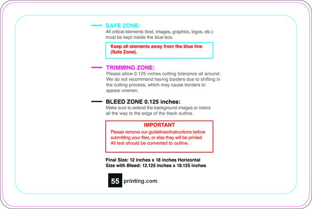 Windowcling 12inx18in H Round Front guideline template 12" × 18" JPG
