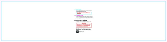 Windowcling 6inx24in H Front guideline preview