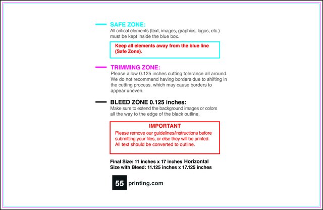 Windowdecal 11inx17in H Front guideline preview