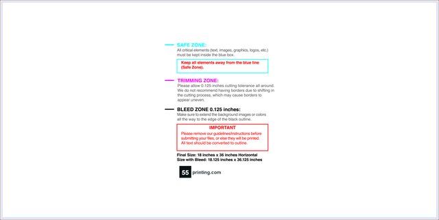 Windowdecal 18inx36in H Front guideline preview