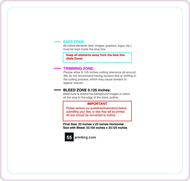 Windowdecal 22inx23in H Round Front guideline preview