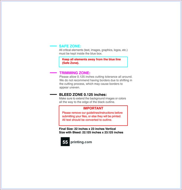 Windowdecal 22inx23in V Front guideline preview
