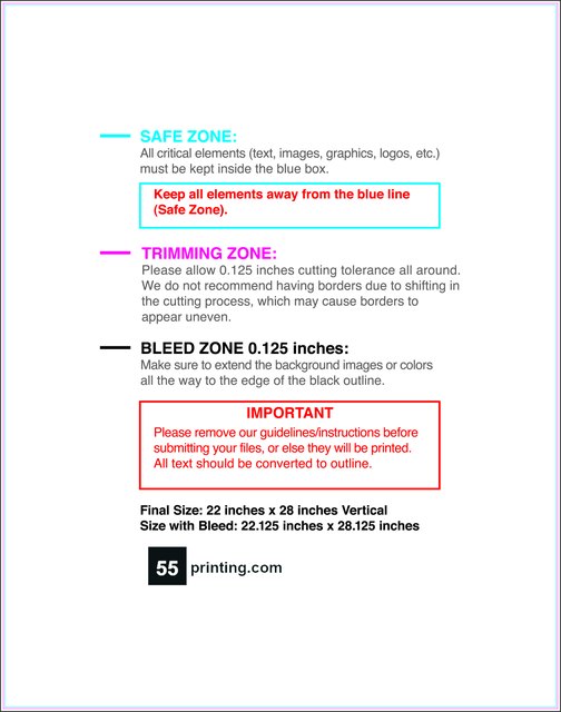 Windowdecal 22inx28in V Front guideline preview
