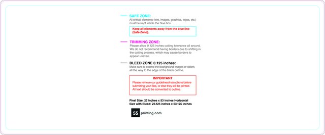 Windowdecal 22inx53in H Round Front guideline preview