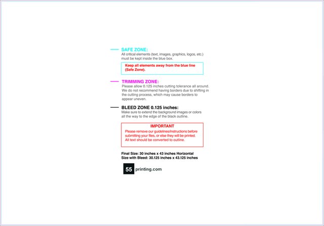 Windowdecal 30inx43in H Front guideline preview