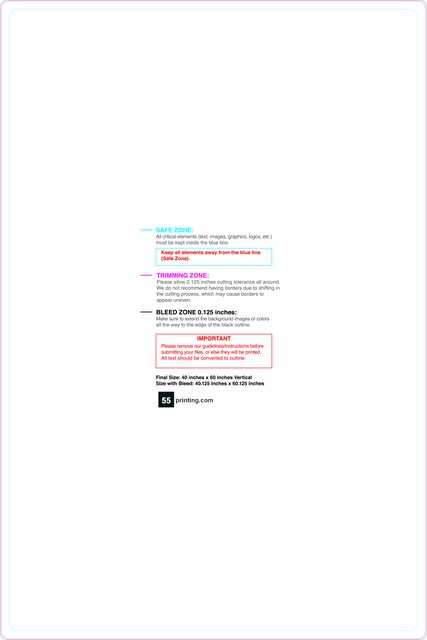 Windowdecal 40inx60in V Round Front guideline preview