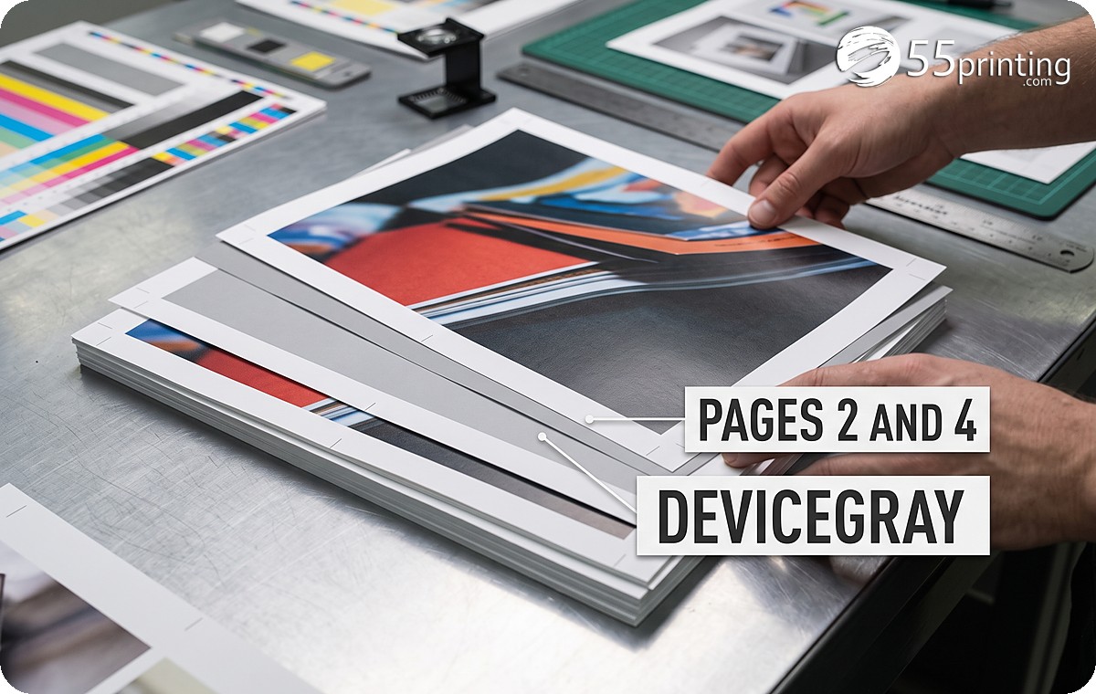 Color cover retained while selected interior PDF pages become DeviceGray