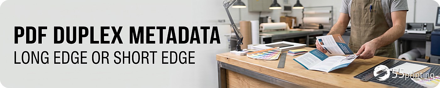 PDF duplex preference being set to long edge or short edge