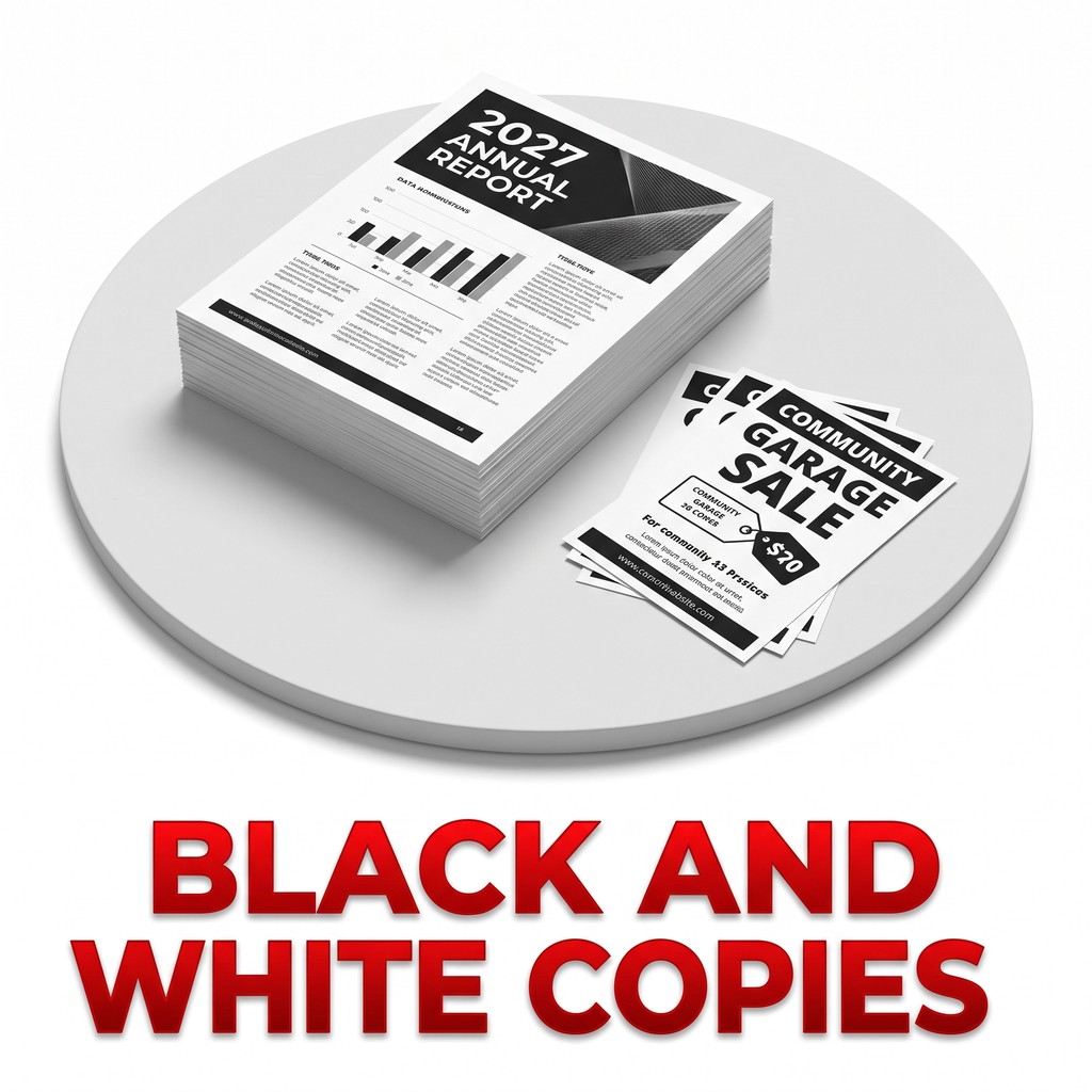 Black & White Copies