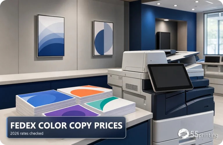 FedEx (Kinkos) Color Copy Prices 2026 + Cheaper Option